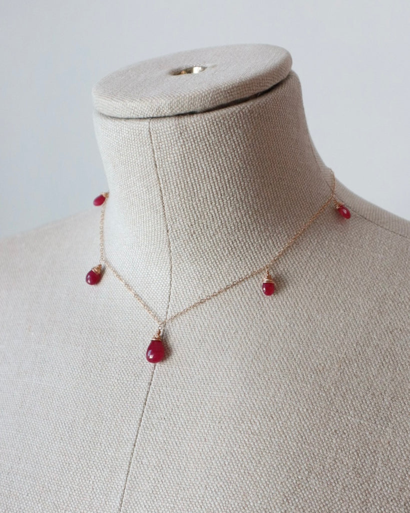 Ruby necklace