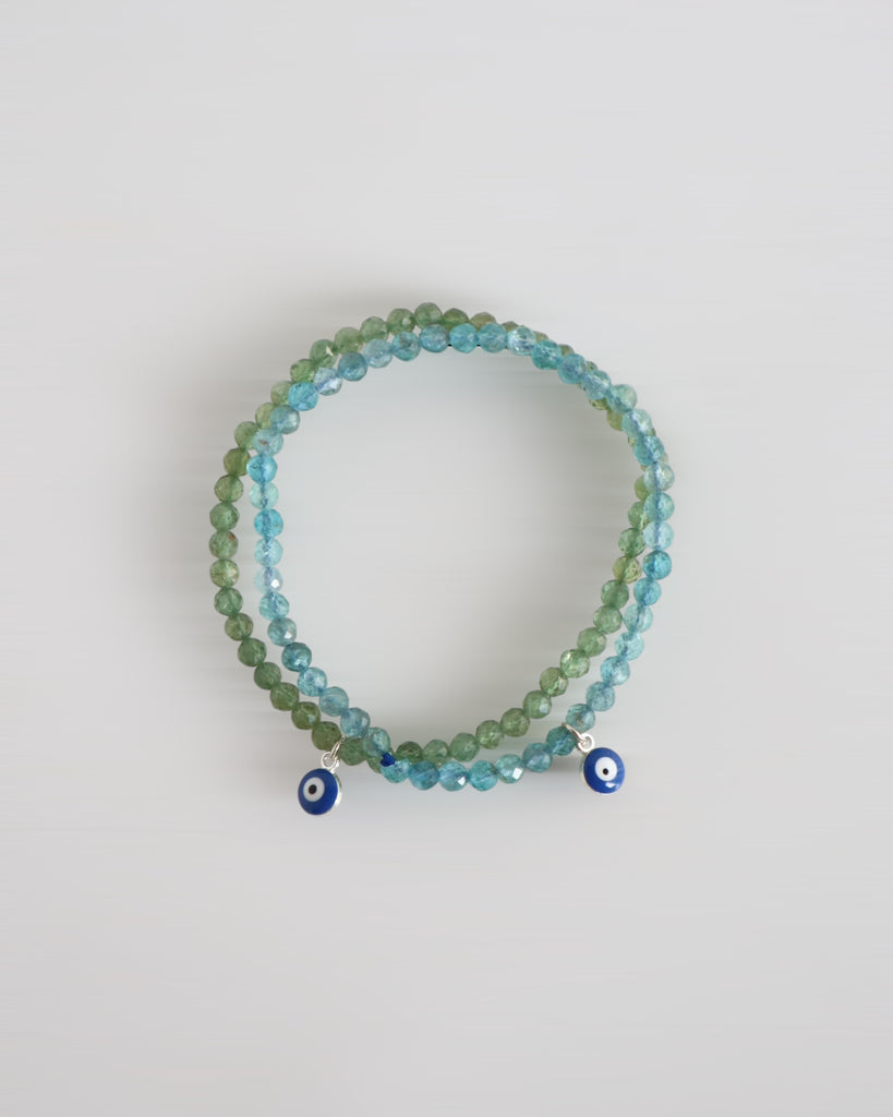 Duo evil eye bracelets