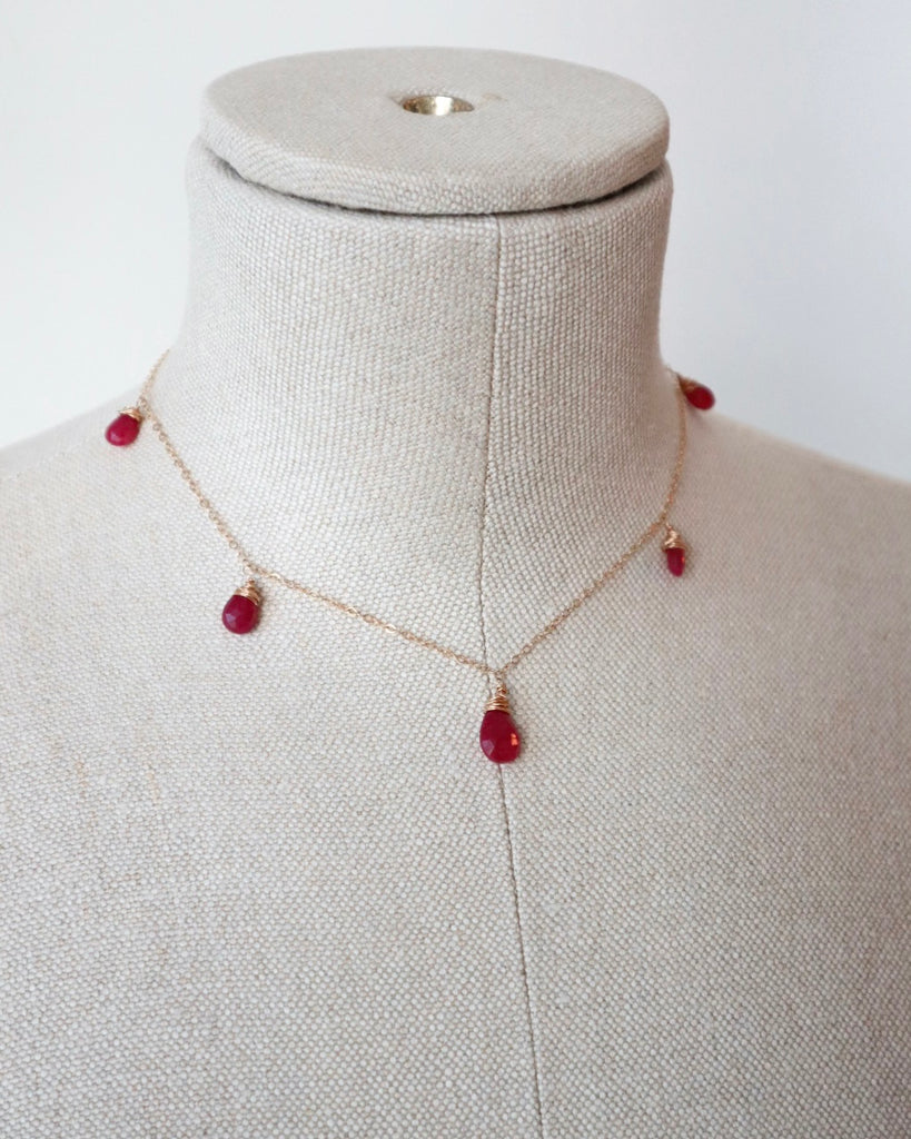 Ruby necklace