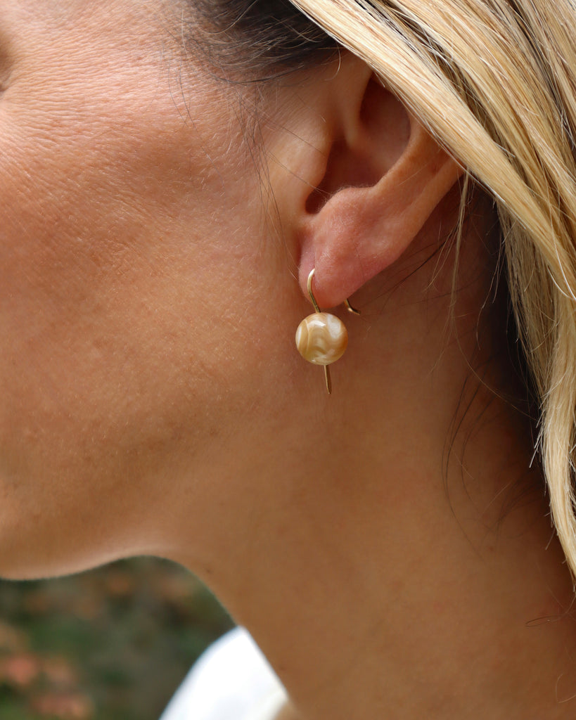 Milos drop earrings