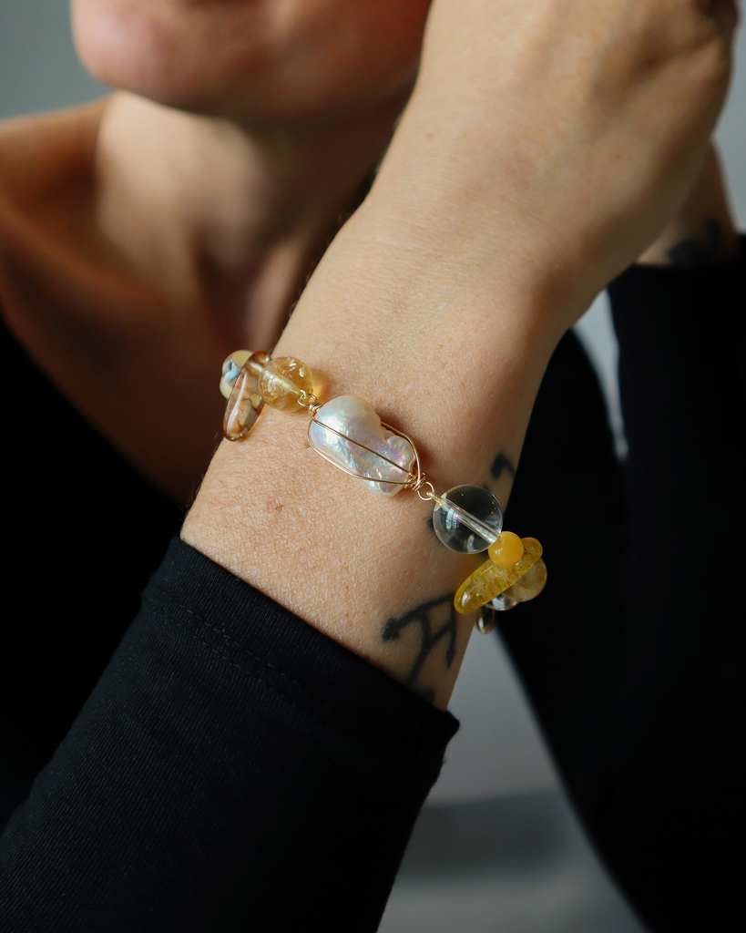 Borghese Citrine Bracelet